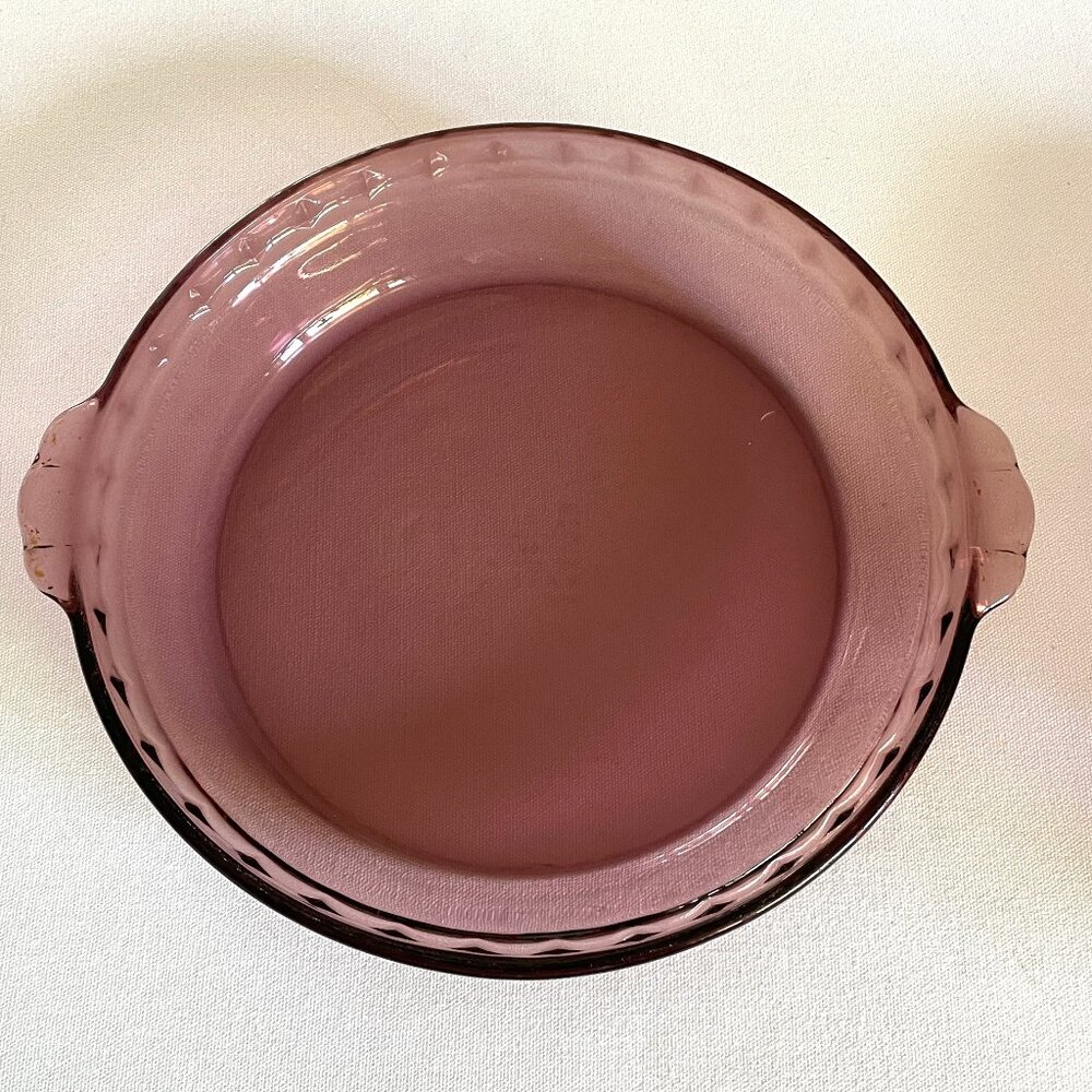 Pyrex Cranberry Pie Serving Plate 229 Pyrex Pie Dish 24cm